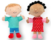 Groei mee met Cas en Lisa - Poppenset 1e kleuterklas